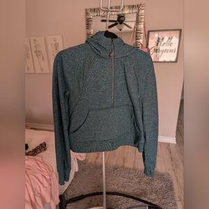 Lululemon Athletica Teal Zip-Up Hoodie